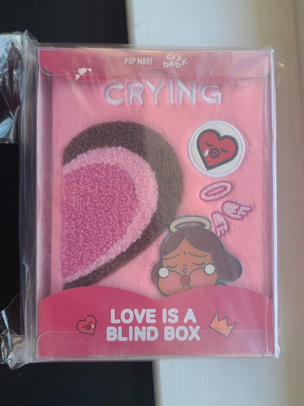 Pop Mart Crybaby Love is a Blind Box Notebook - Angel
